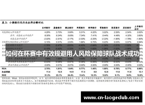 如何在杯赛中有效规避用人风险保障球队战术成功