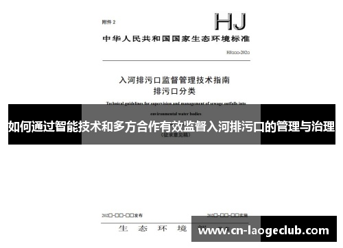 如何通过智能技术和多方合作有效监督入河排污口的管理与治理